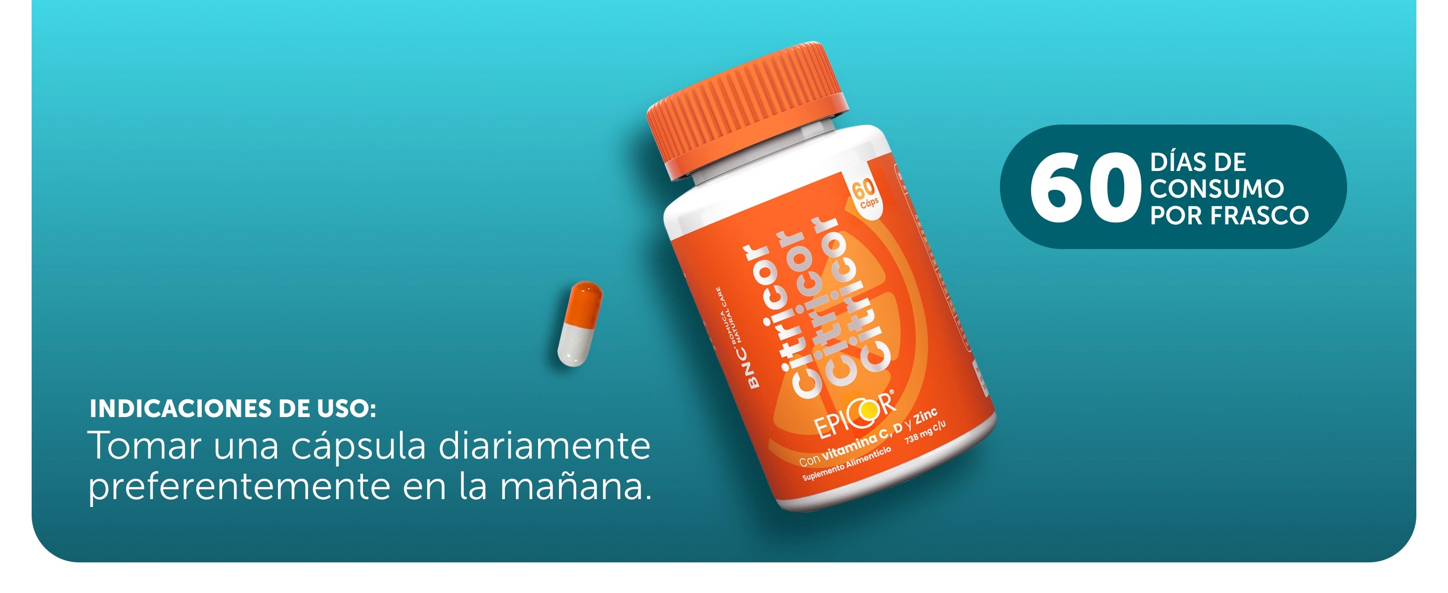 Citricor 60 Cápsulas