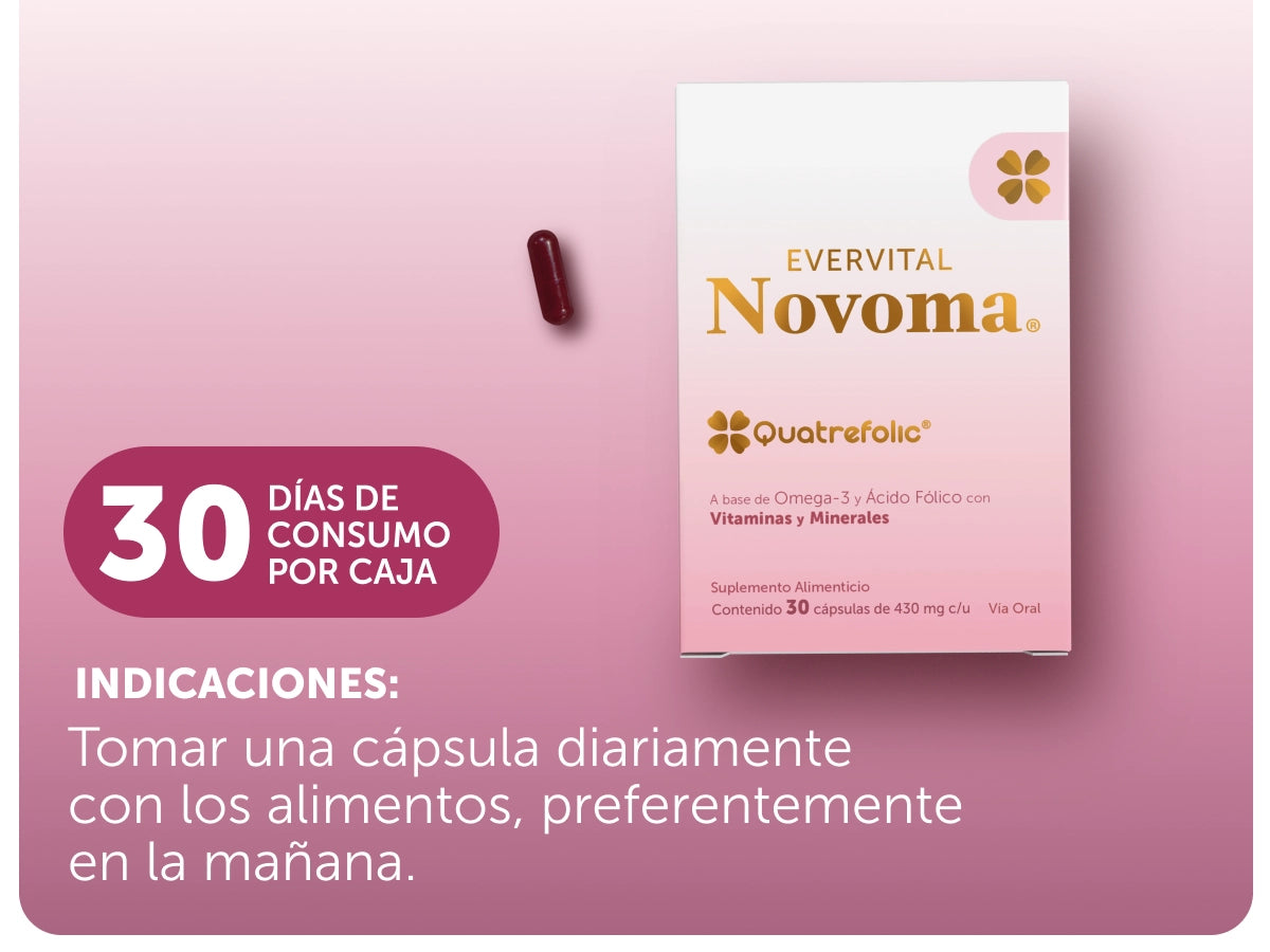 Evervital® Novoma 30 Cápsulas