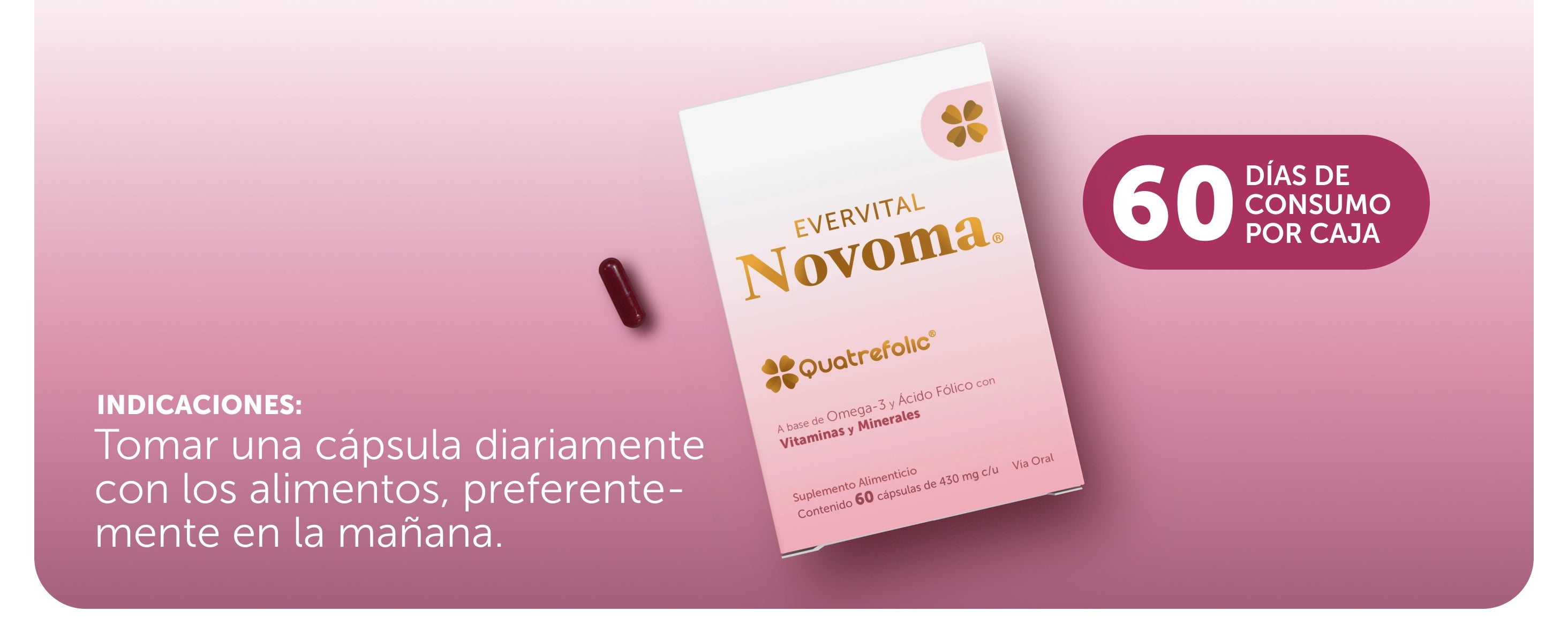 Evervital® Novoma 60 Cápsulas