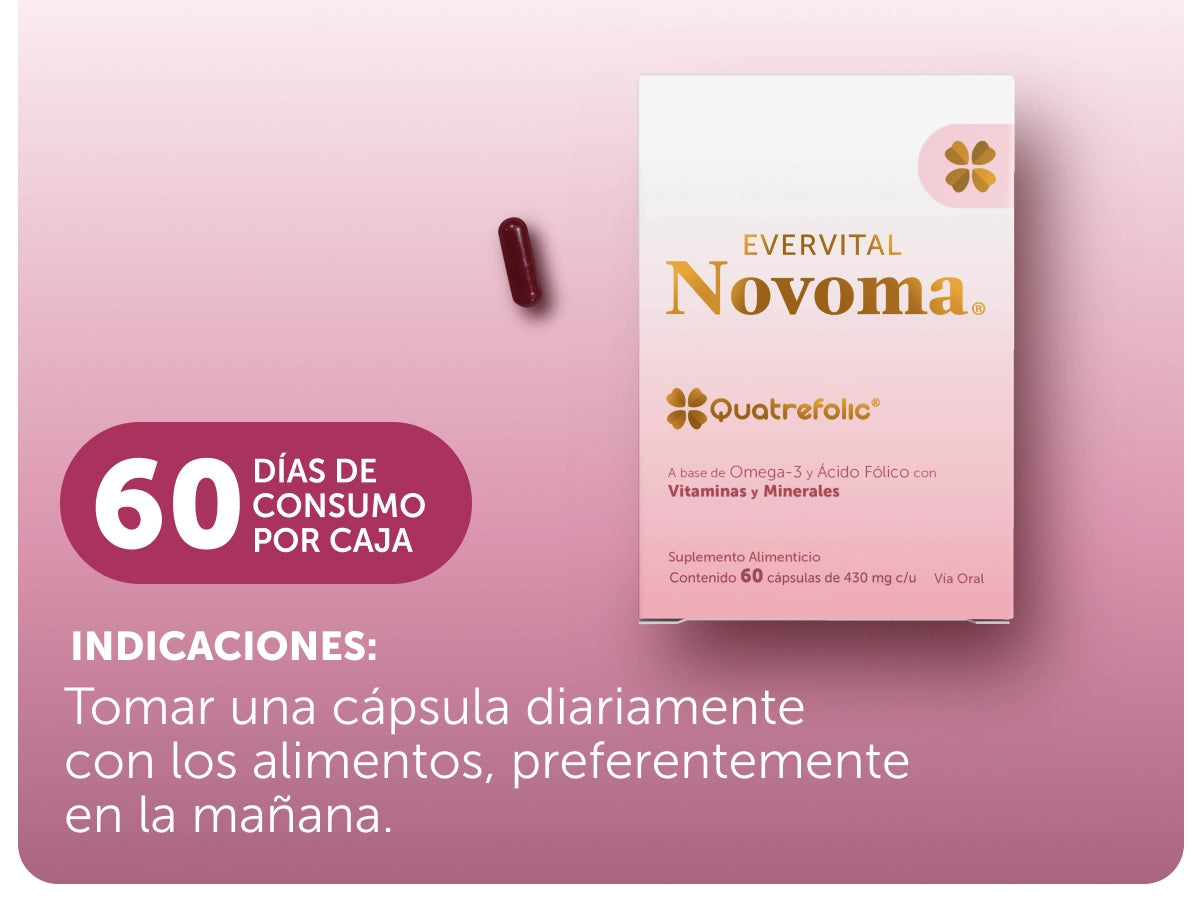 Evervital® Novoma 60 Cápsulas