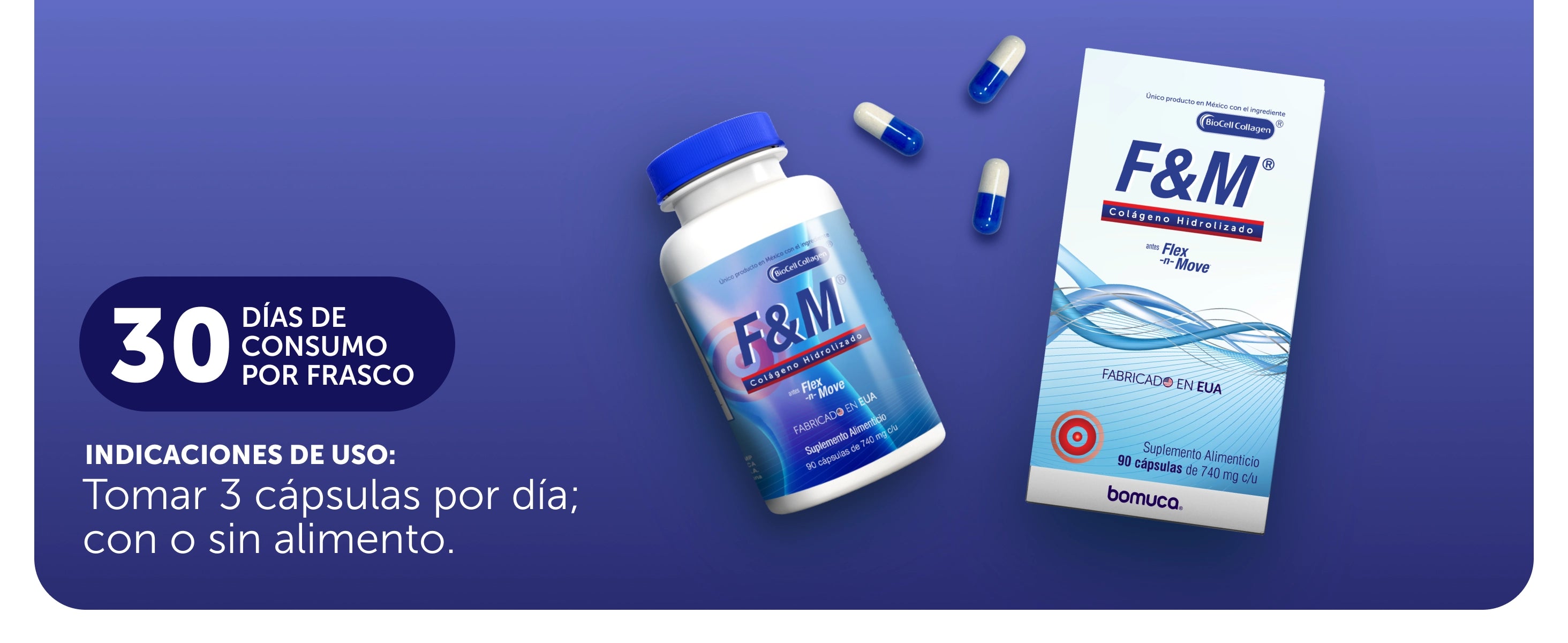 F&M® 90 Cápsulas