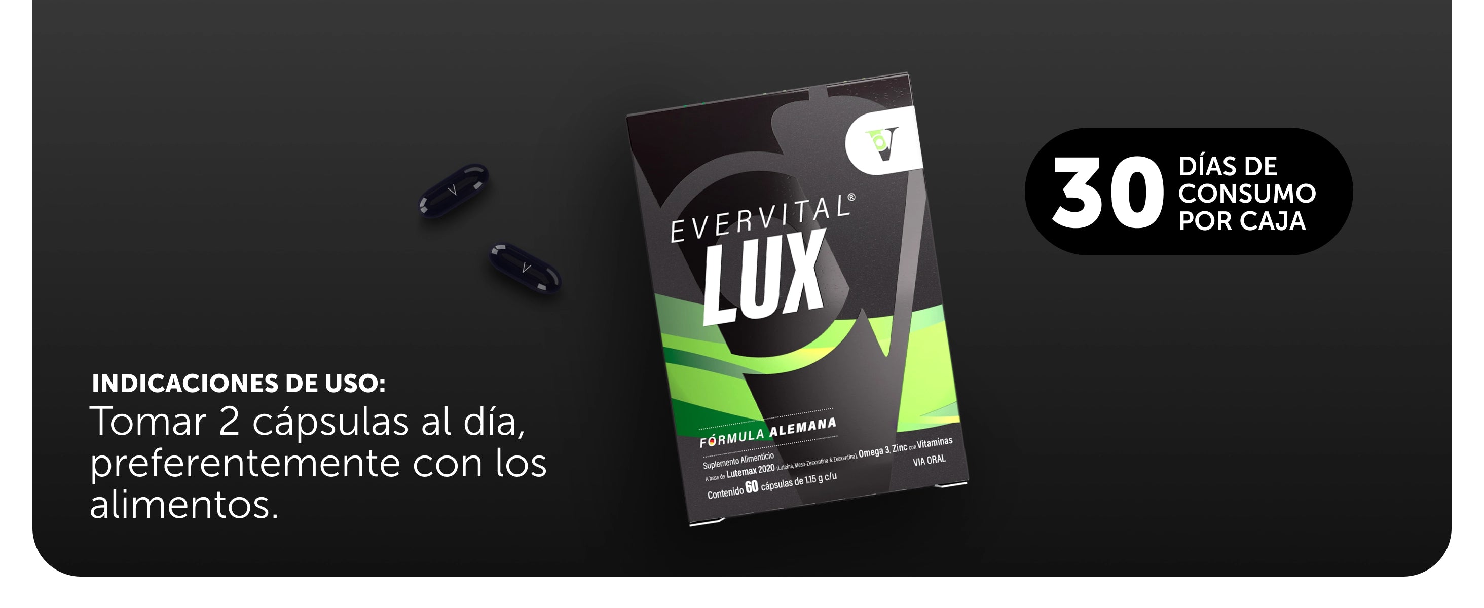 Evervital® Lux 60 Cápsulas