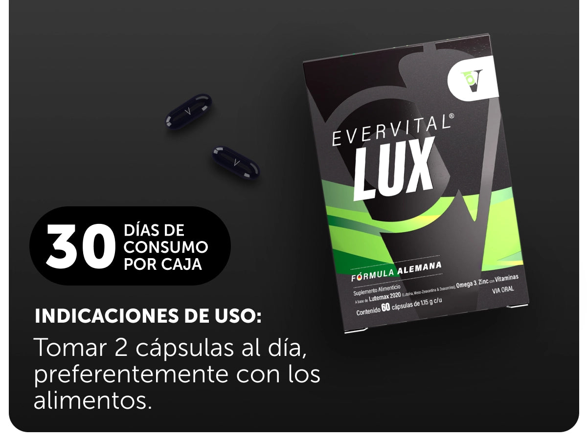 Evervital® Lux 60 Cápsulas