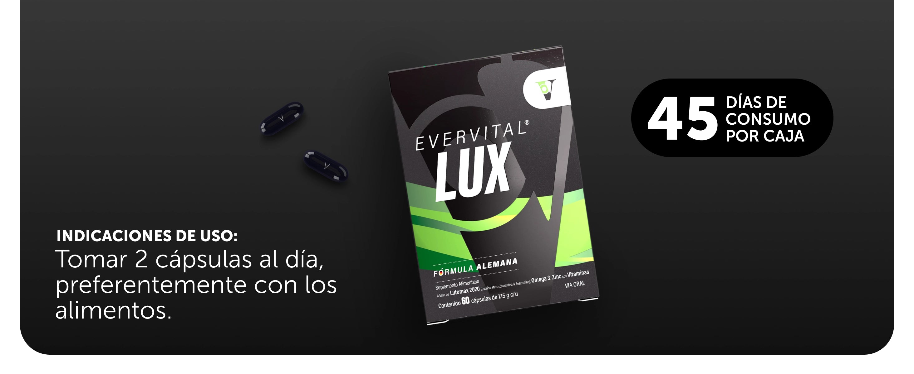Evervital® Lux 90 Cápsulas
