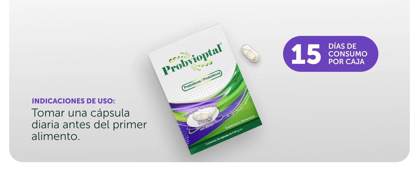 Probvioptal® 15 Cápsulas