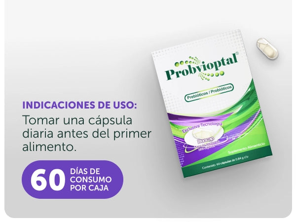 Probvioptal® 60 Cápsulas Charola con 24 Piezas