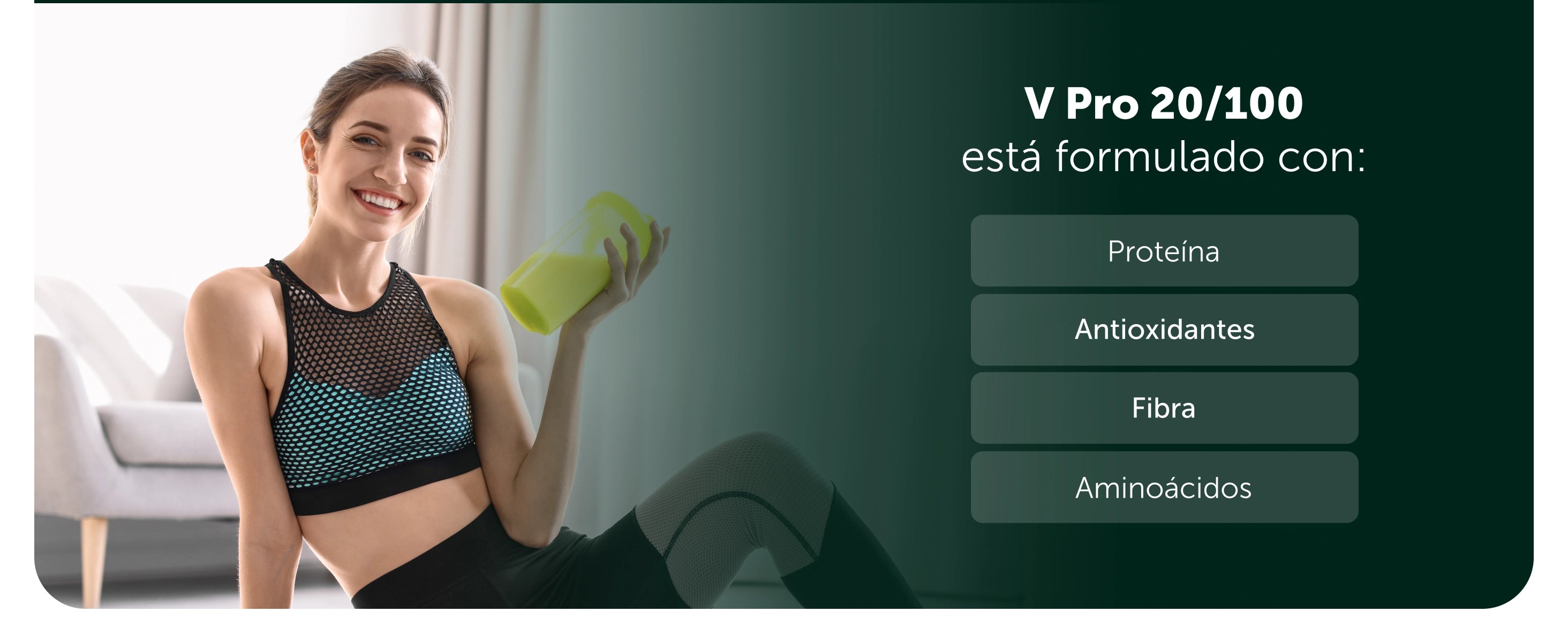 V-Pro 20/100® - Proteina Vegana Bolsa con 1.125 KG