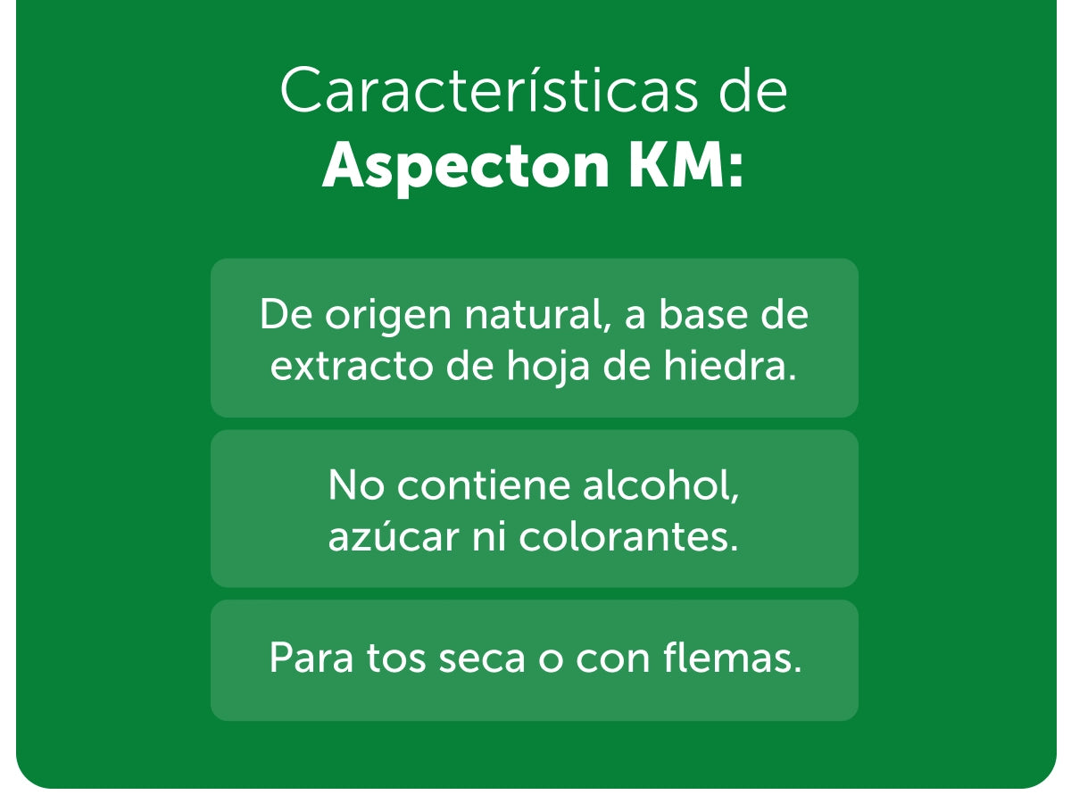 Aspecton KM Jarabe 100ml - 2 Pack