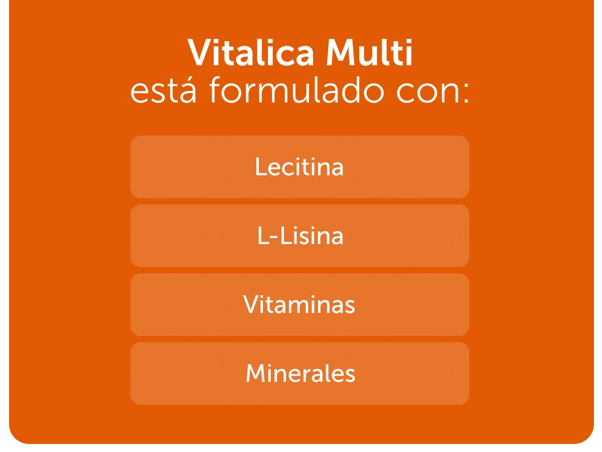 Vitalica® Multi 30 Cápsulas Caja con 6 Piezas