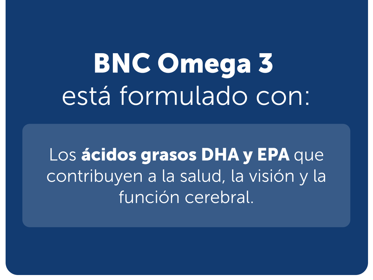 BNC Omega-3 90 Cápsulas