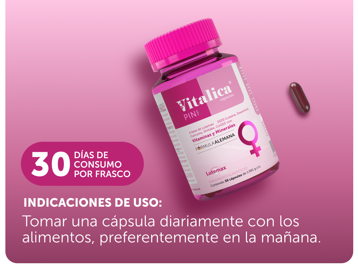 Vitalica® PINK 30 Cápsulas