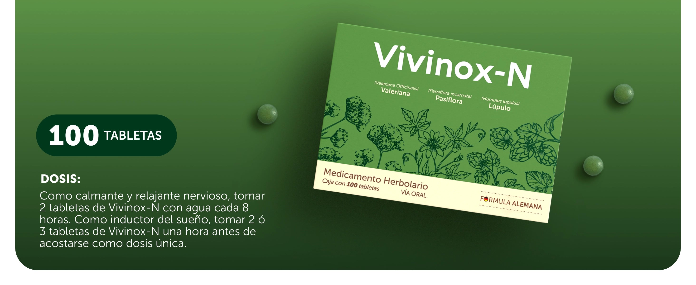 Vivinox®-N 100 Tabletas