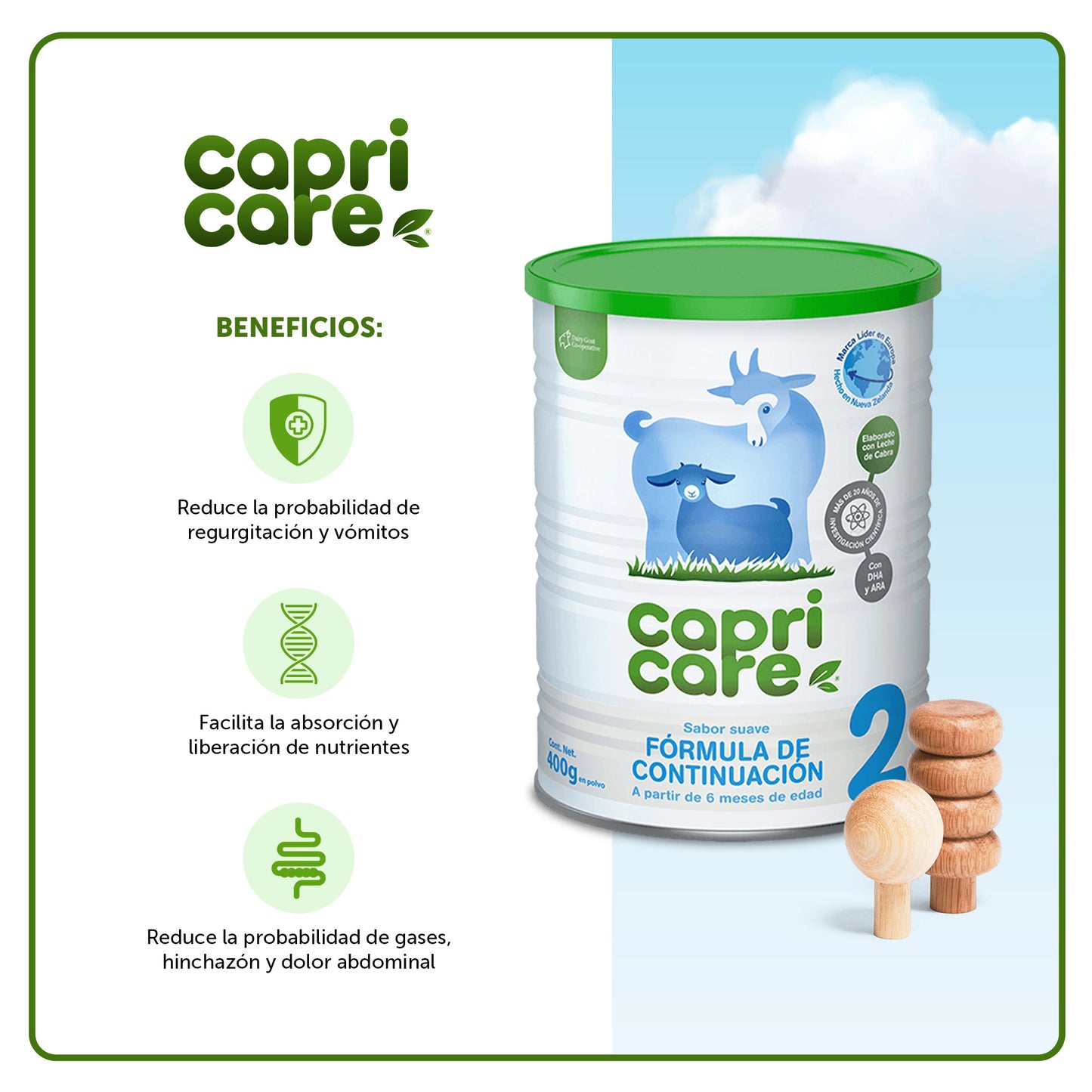 Capricare Etapa 2 - Caja con 12 Piezas