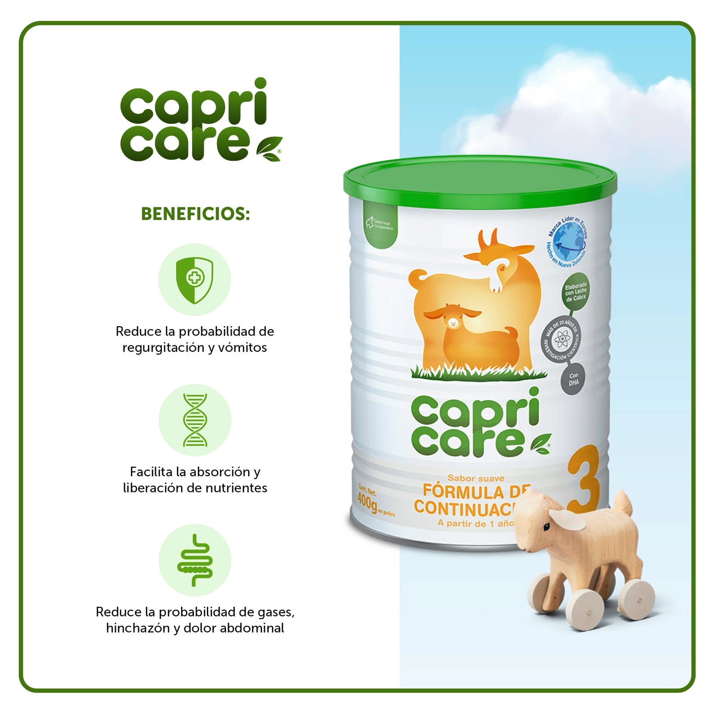 Capricare Etapa 3 - Caja con 12 Piezas