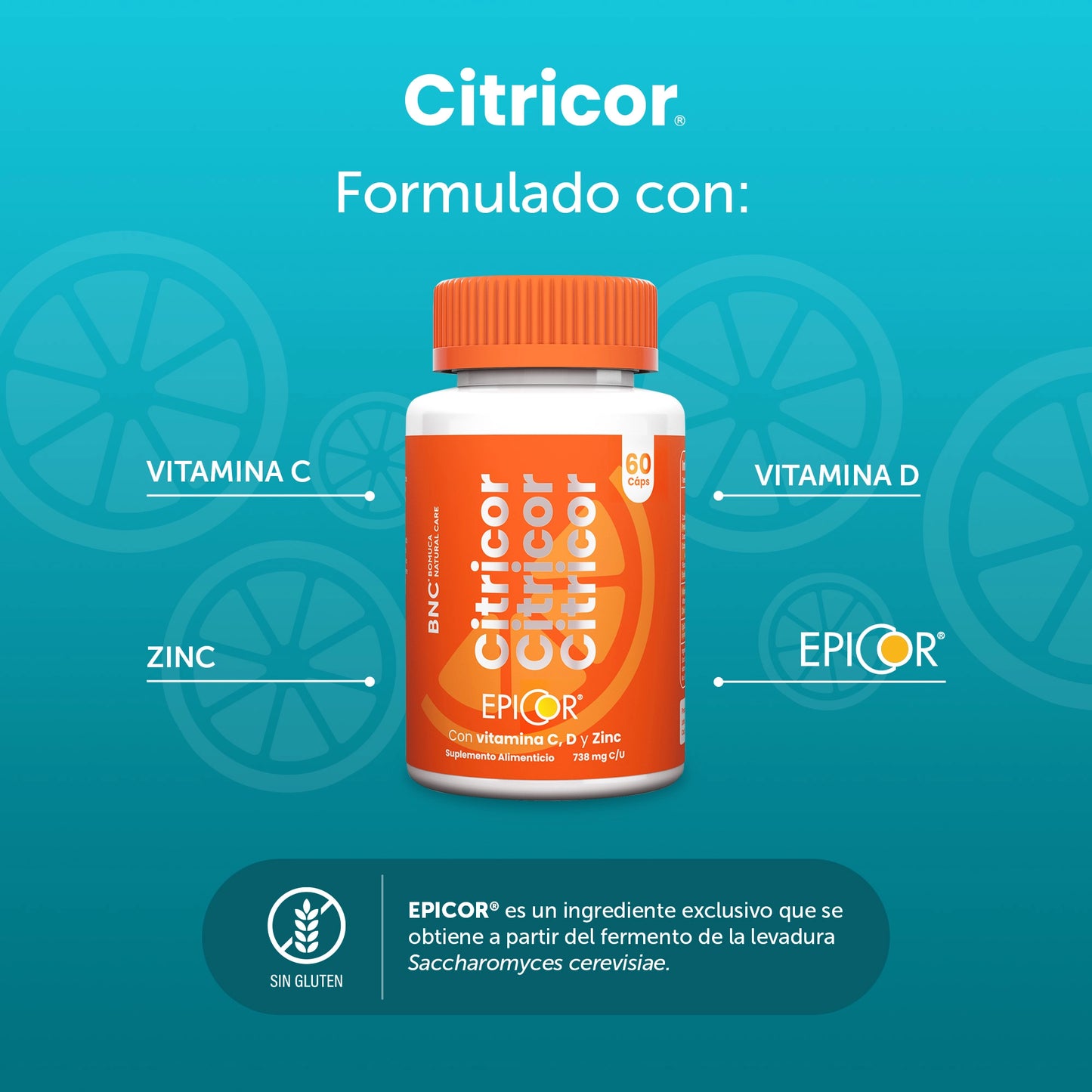 Citricor 60 Cápsulas