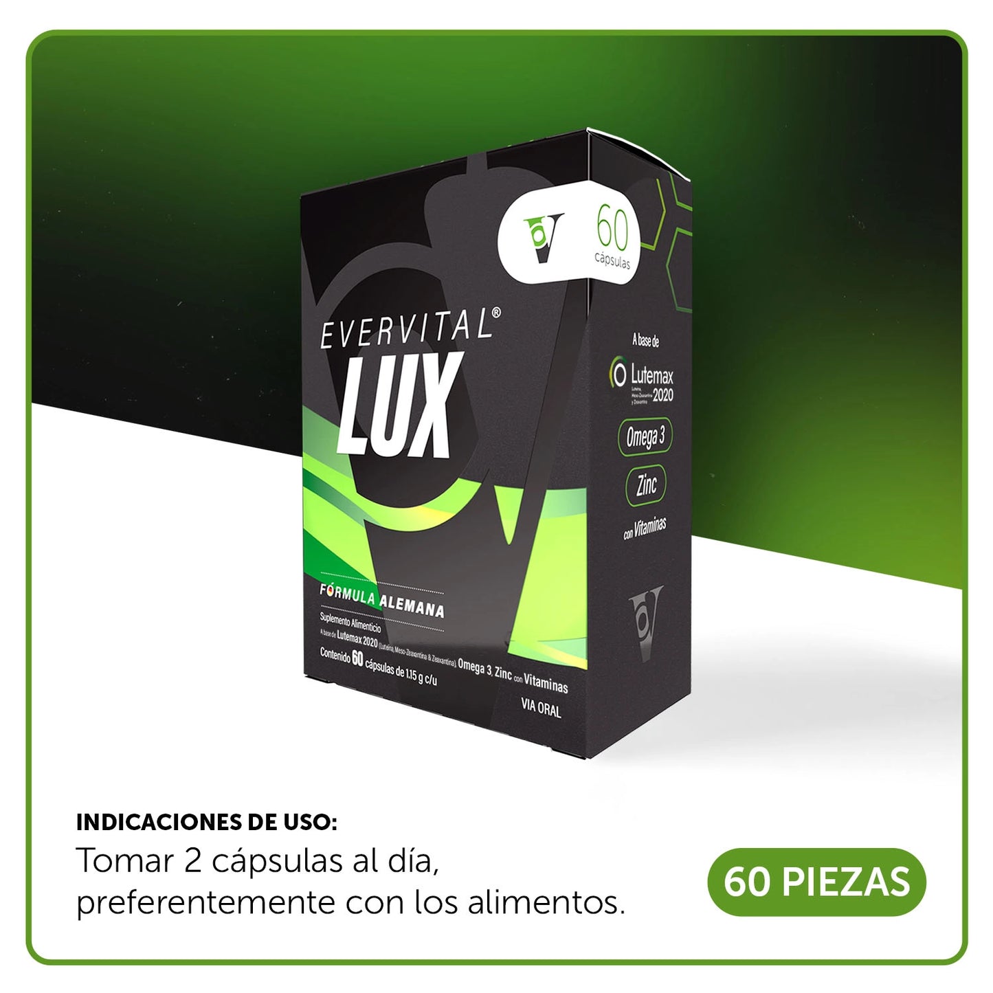 Evervital® Lux 60 Cápsulas