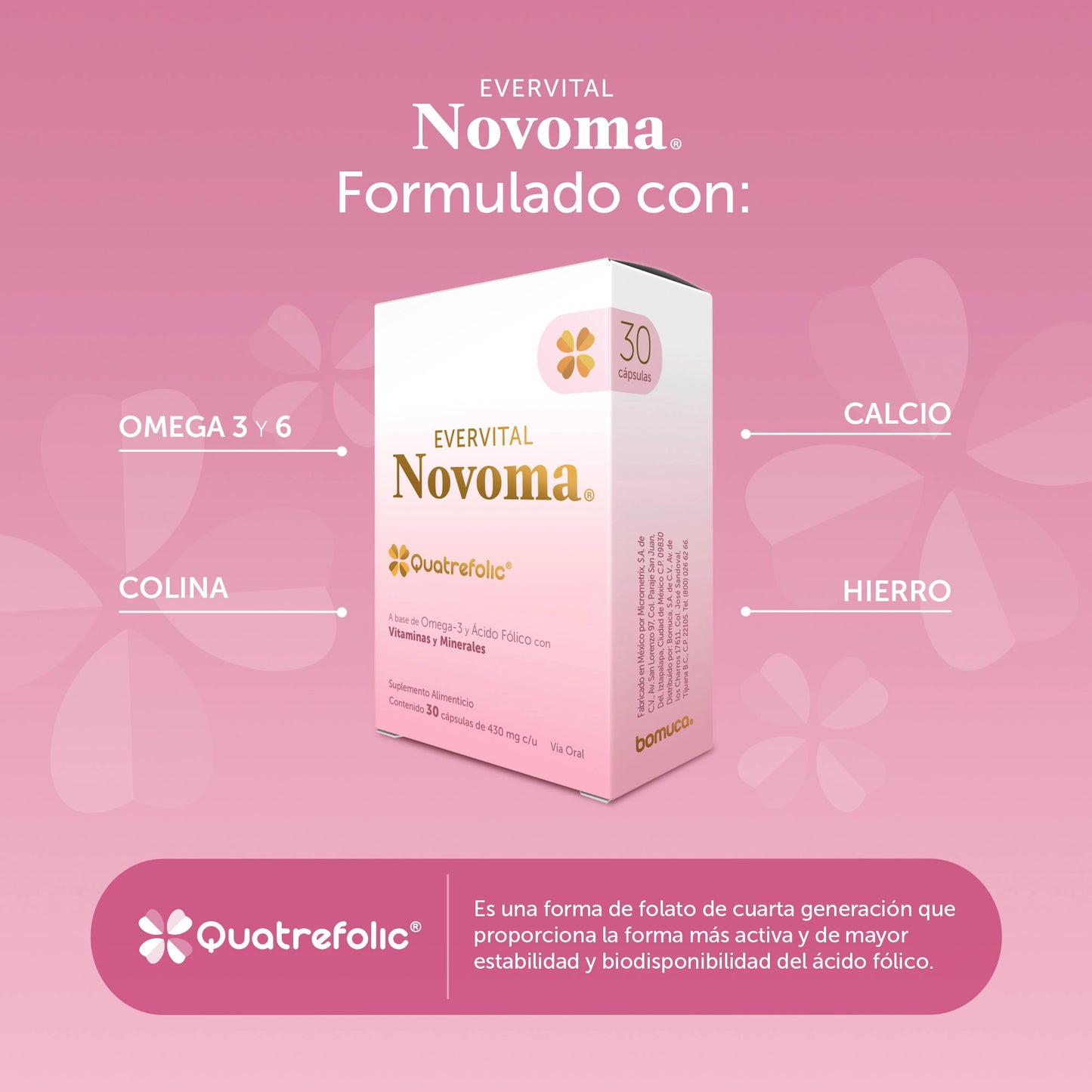Evervital® Novoma 30 Cápsulas