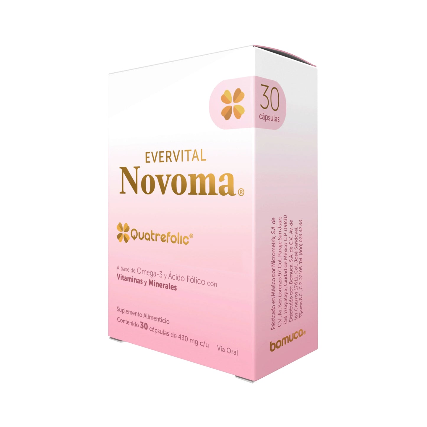 Evervital® Novoma 30 Cápsulas