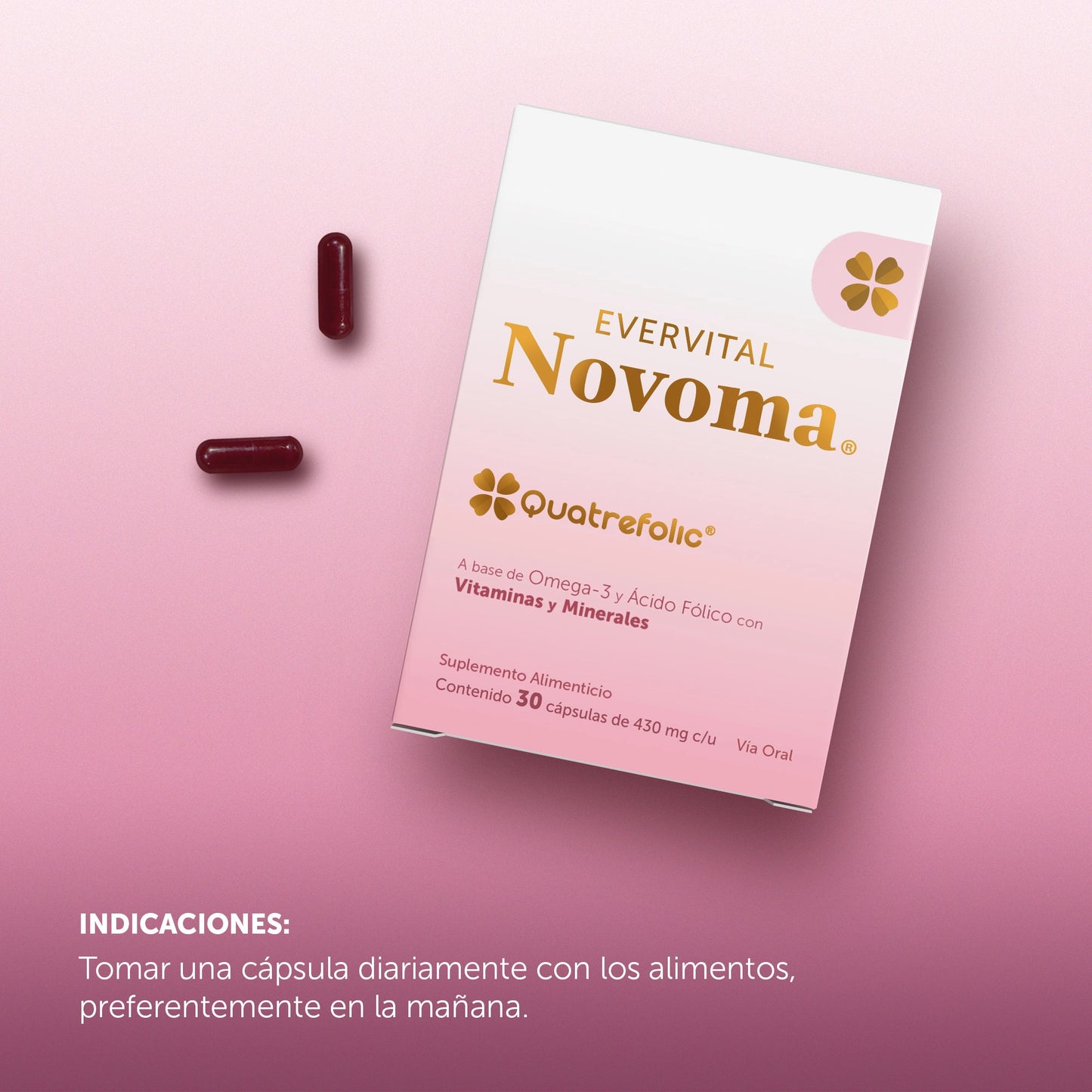 Evervital® Novoma 30 Cápsulas