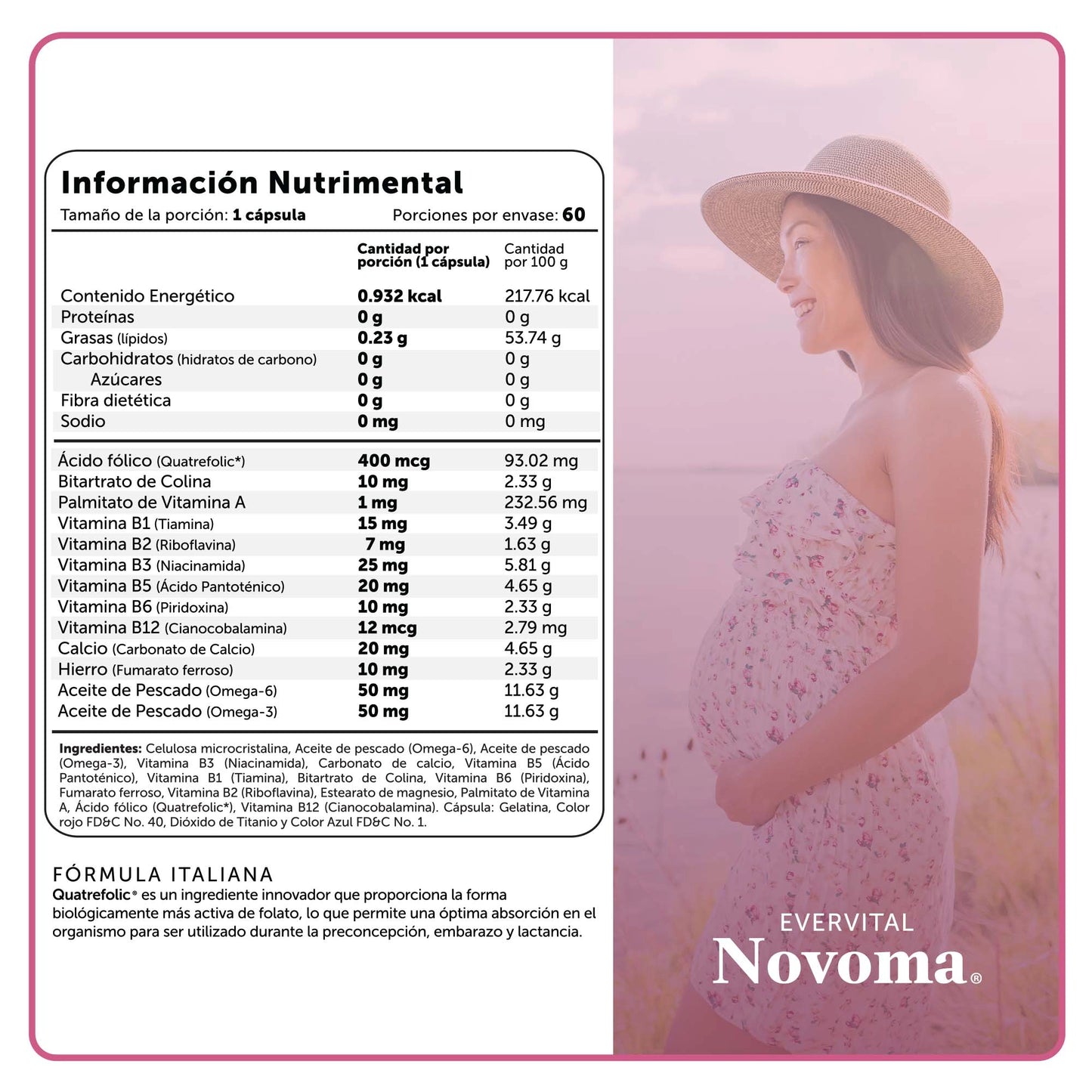 Evervital® Novoma 60 Cápsulas