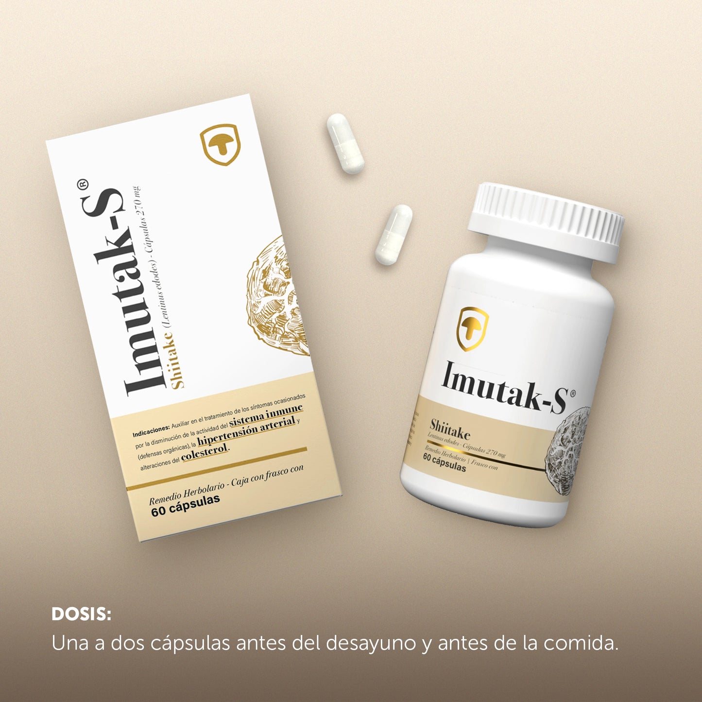 Imutak-S® 60 Cápsulas