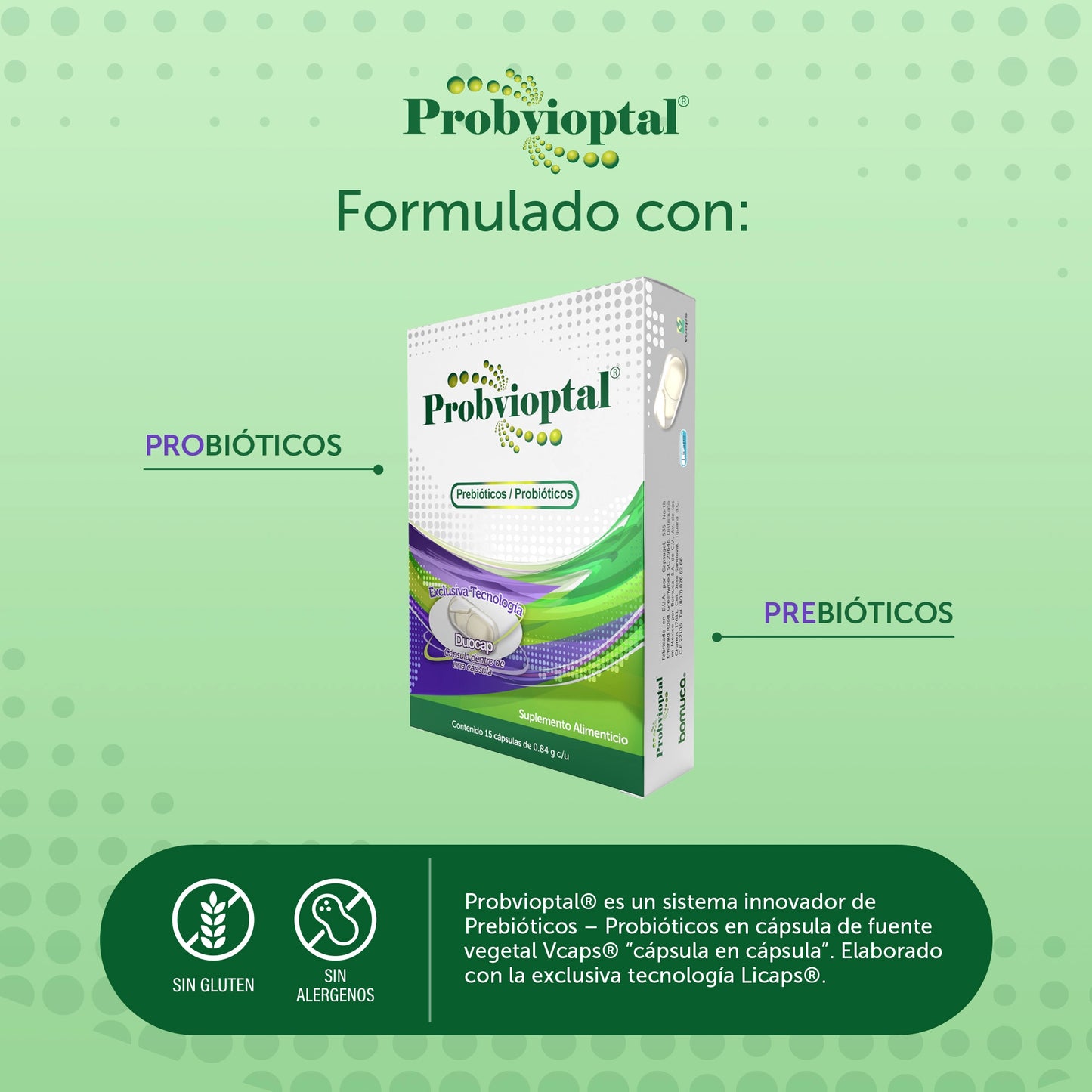 Probvioptal® 15 Cápsulas