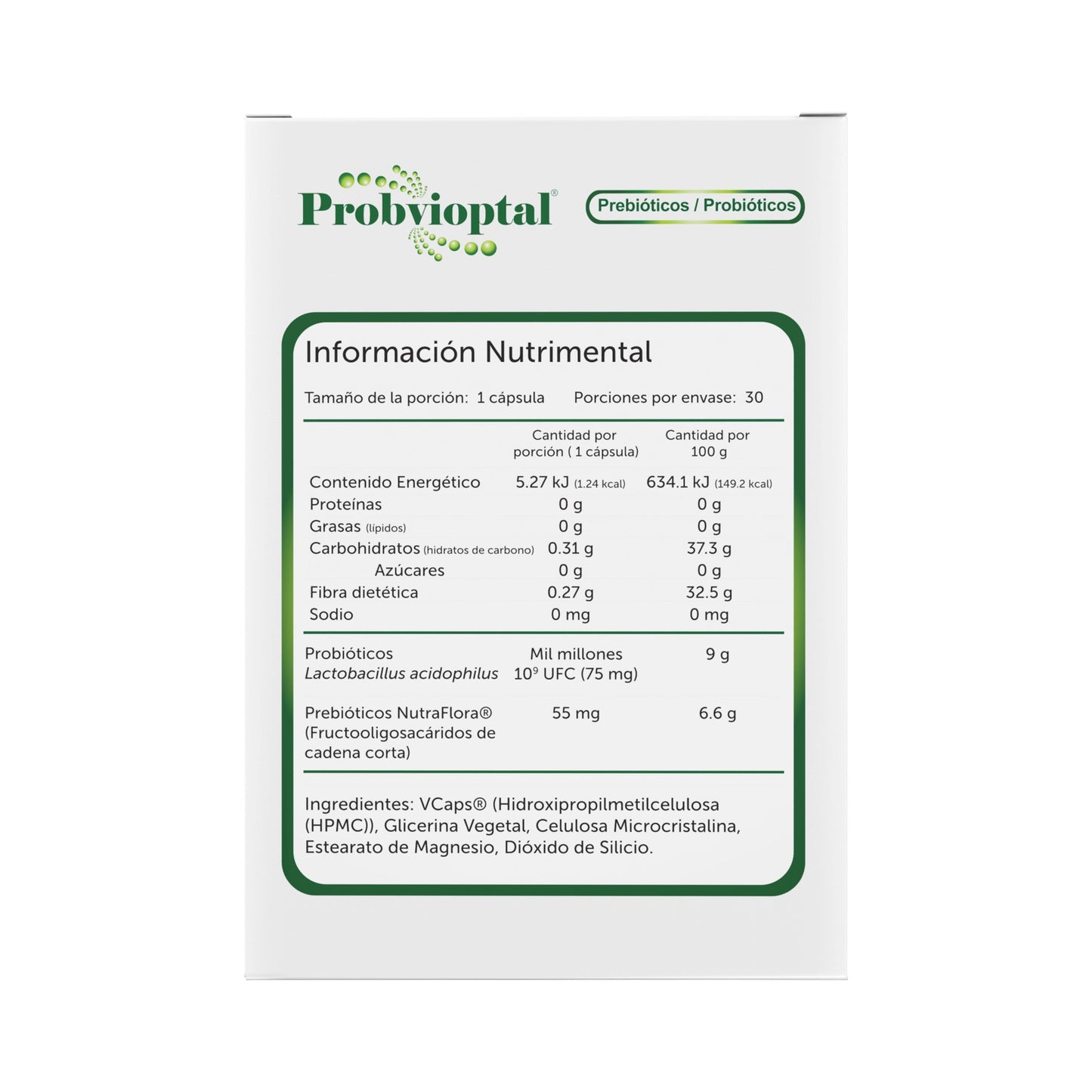 Probvioptal® 30 Cápsulas