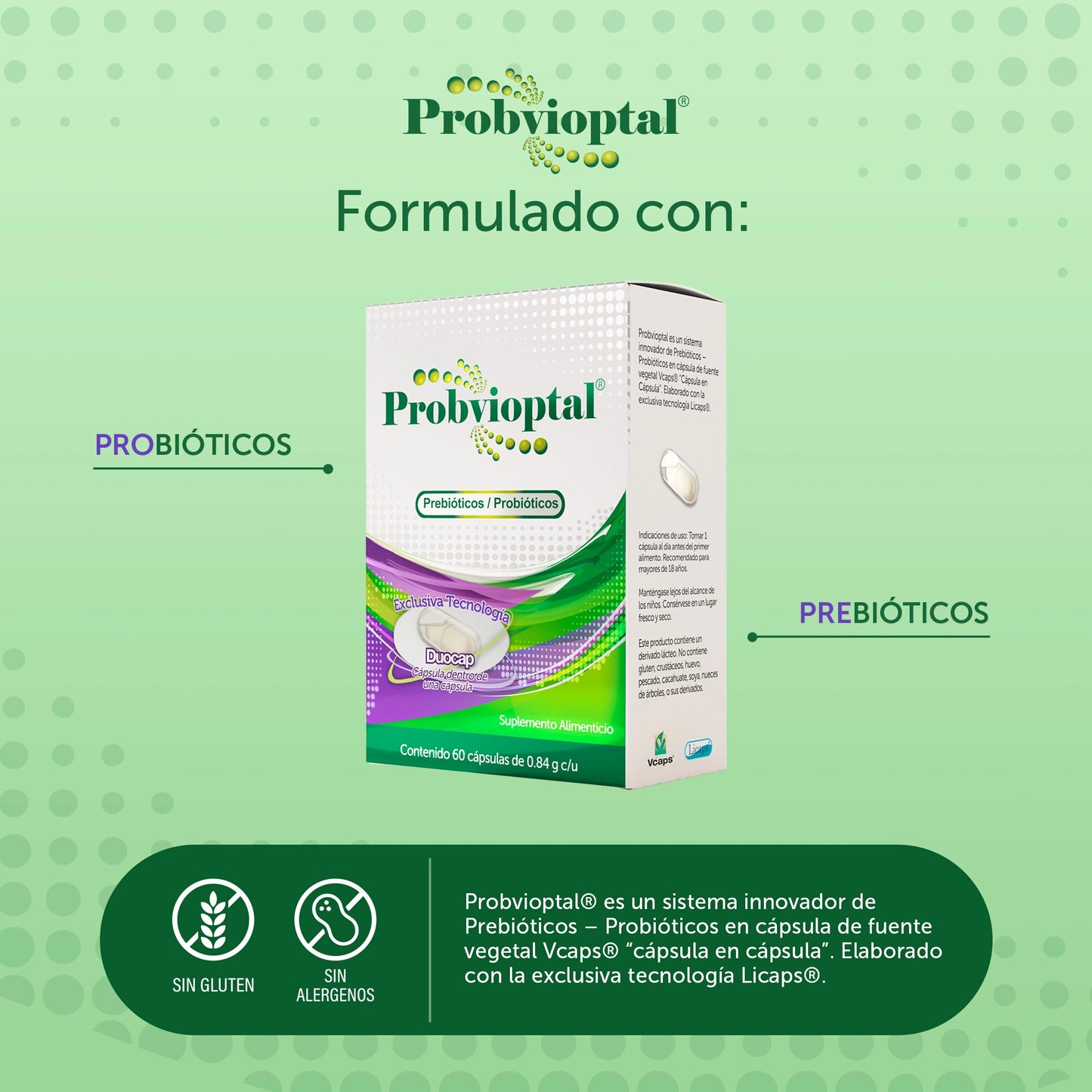 Probvioptal® 60 Cápsulas