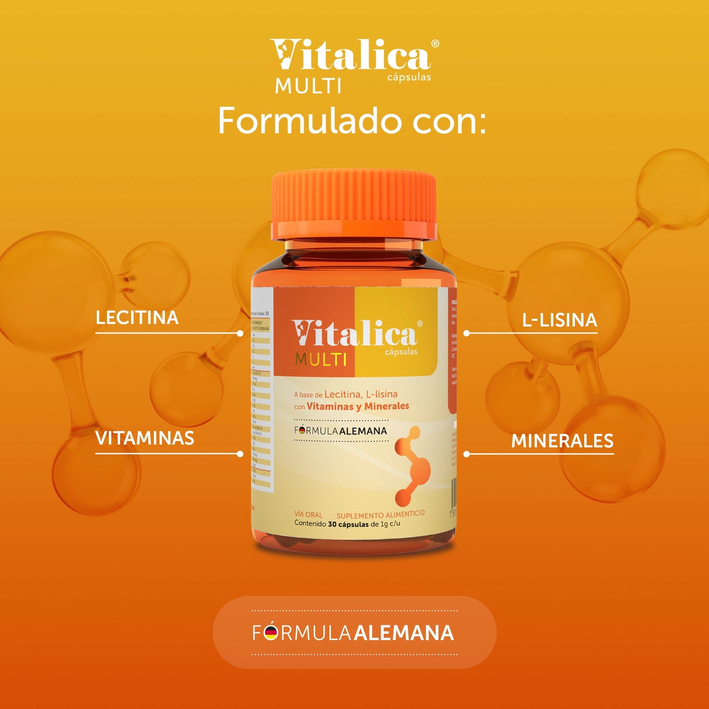 Vitalica® Multi 30 Cápsulas