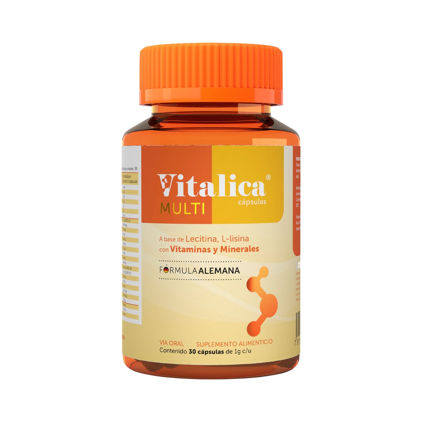 Vitalica® Multi 30 Cápsulas