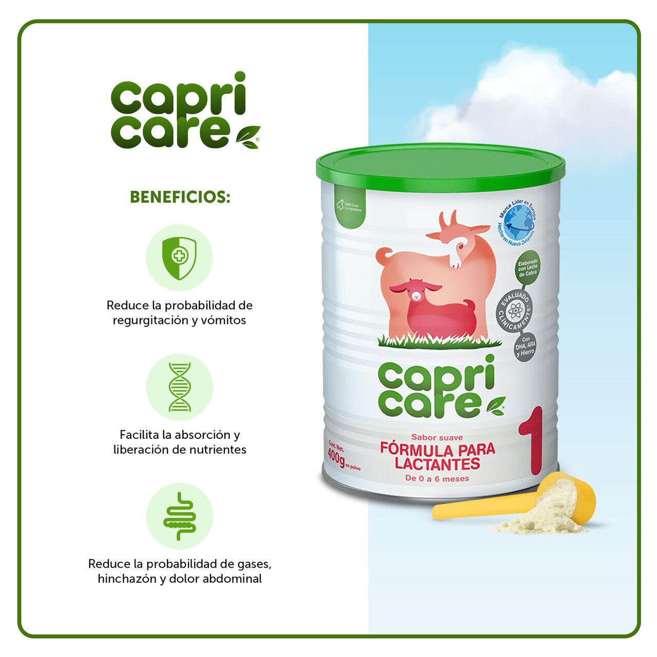 Capricare Etapa 1 - Formula para lactantes