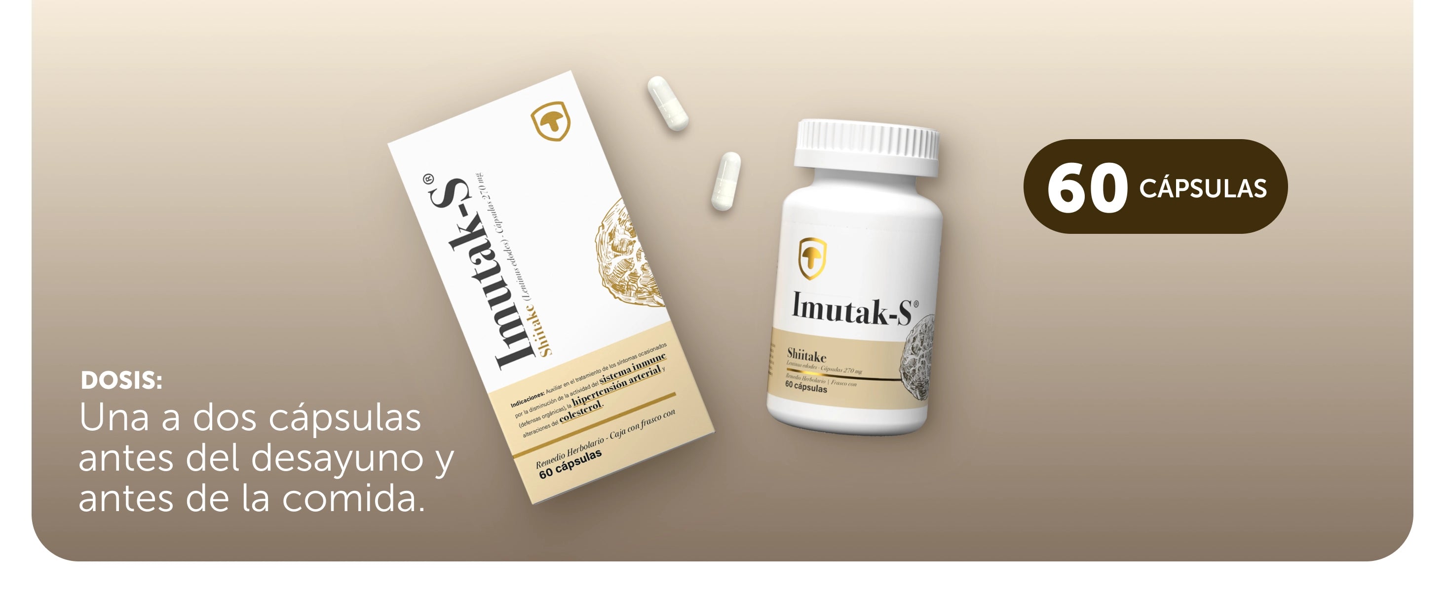 Imutak-S® 60 Cápsulas