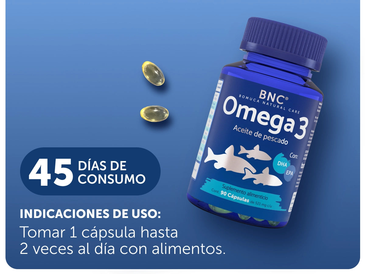 BNC Omega-3 90 Cápsulas
