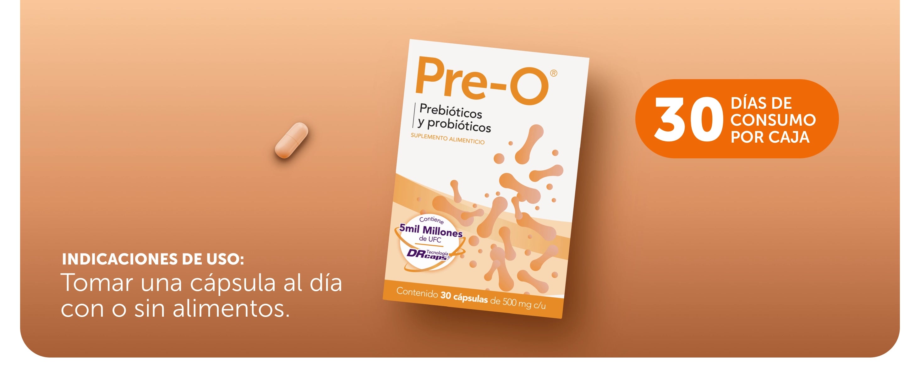 Pre-O® 30 Cápsulas