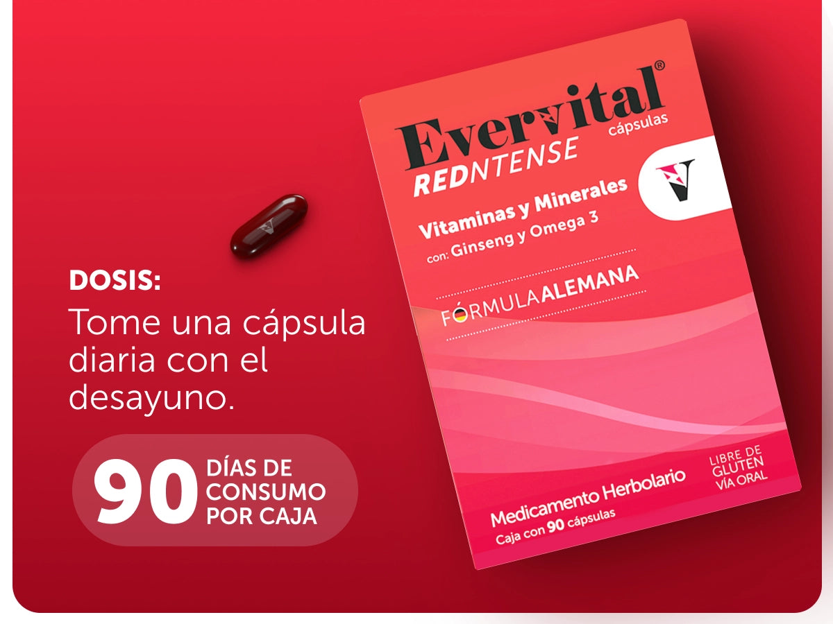 Evervital® Redntense 90 Cápsulas