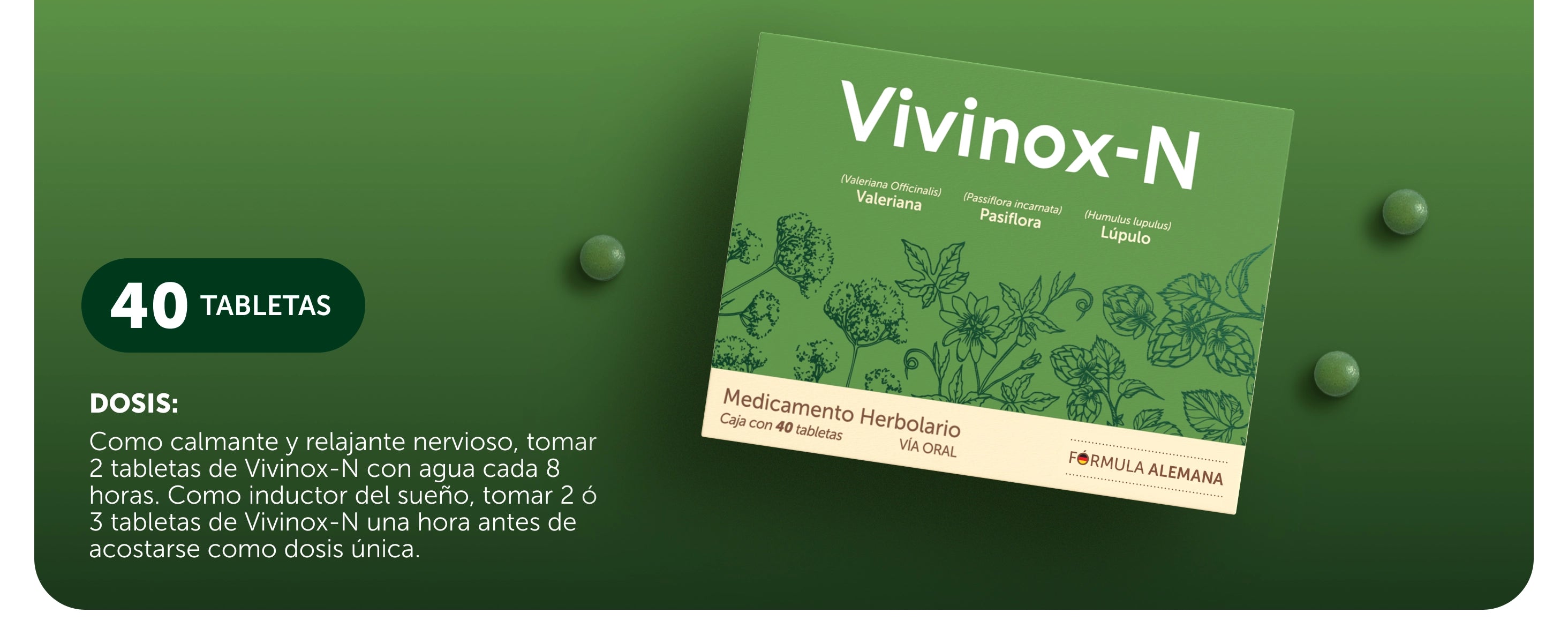 Vivinox®-N 40 Tabletas