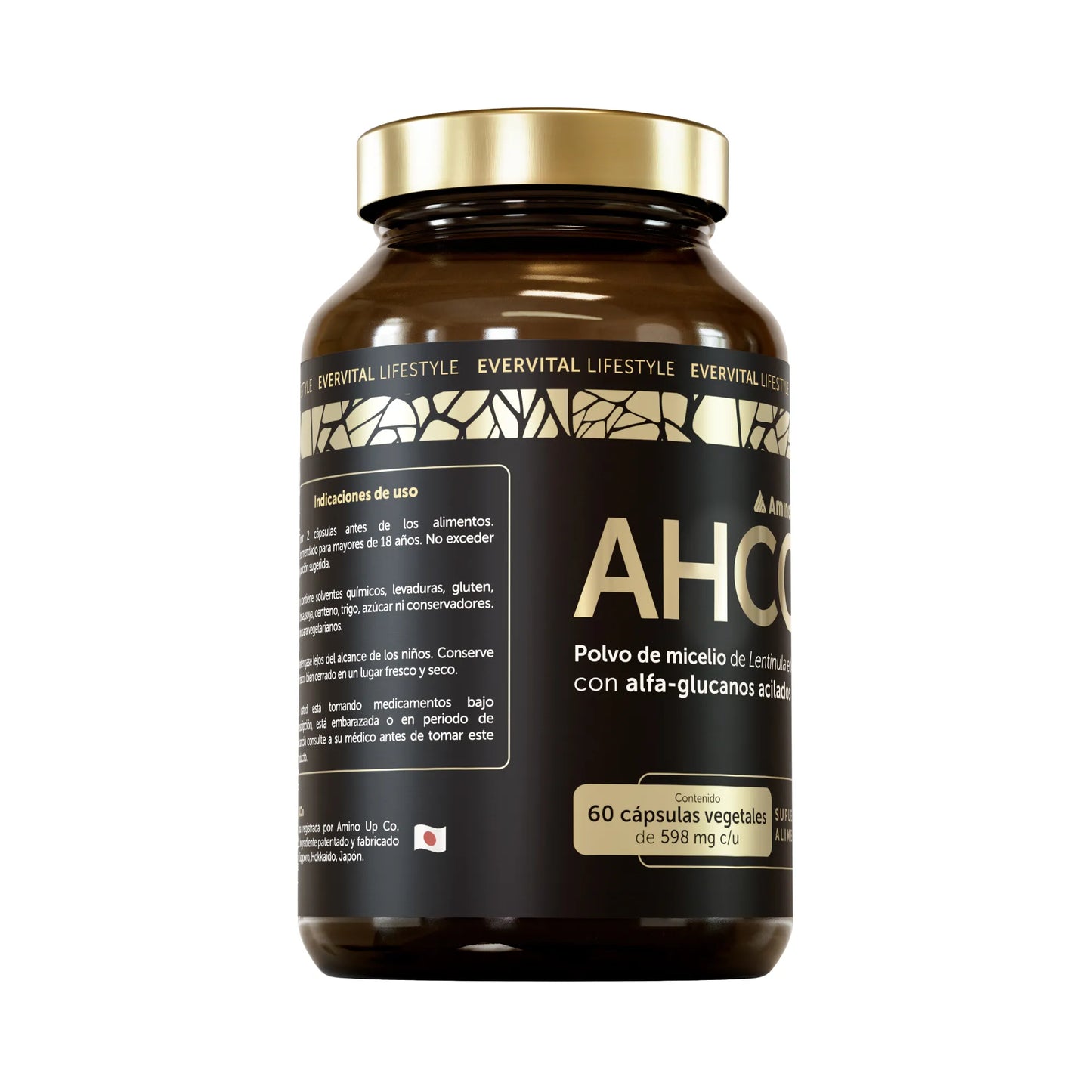 Evervital Lifestyle - AHCC® 60 Cápsulas