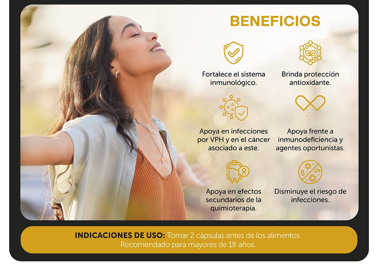 Evervital Lifestyle AHCC® 60 Cápsulas | Shiitake y alfa-glucanos