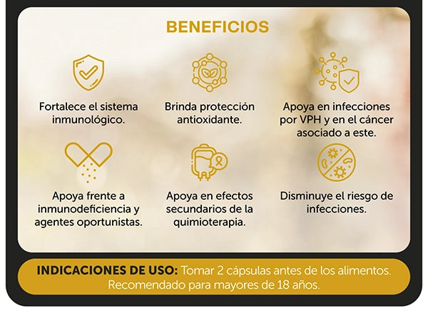 Evervital Lifestyle AHCC® 60 Cápsulas | Shiitake y alfa-glucanos
