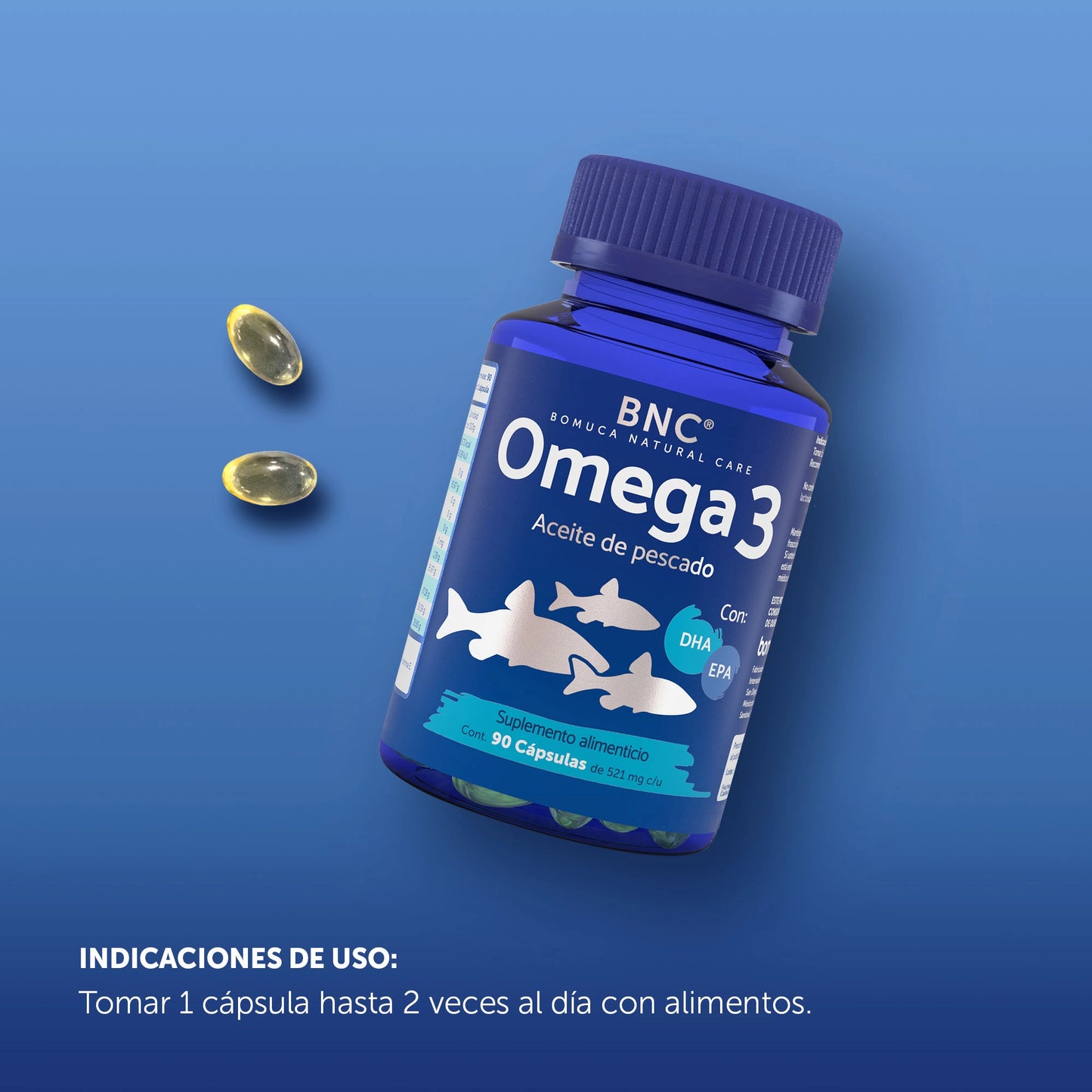 BNC Omega-3 90 Cápsulas