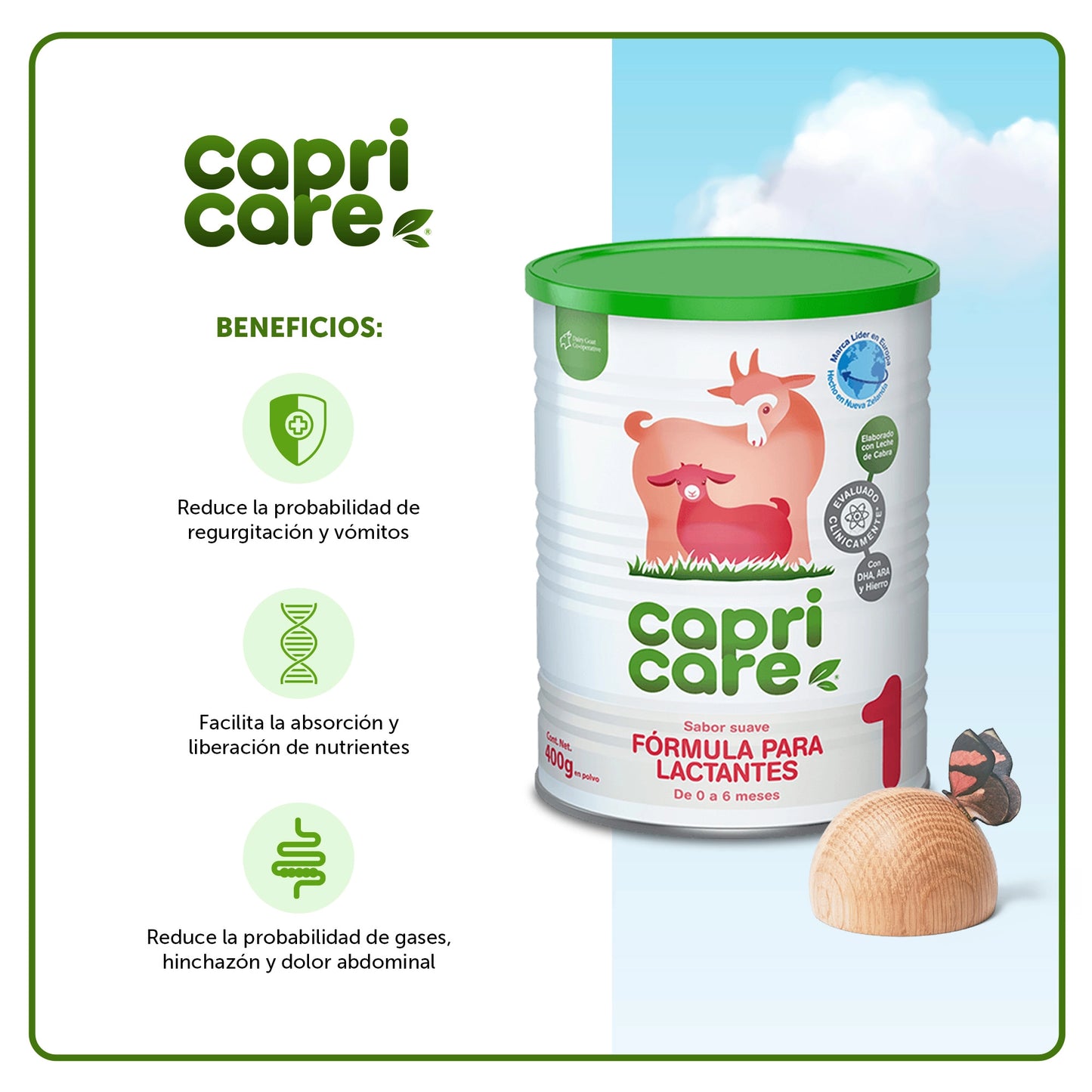 Capricare Etapa 1 - Caja con 4 Piezas