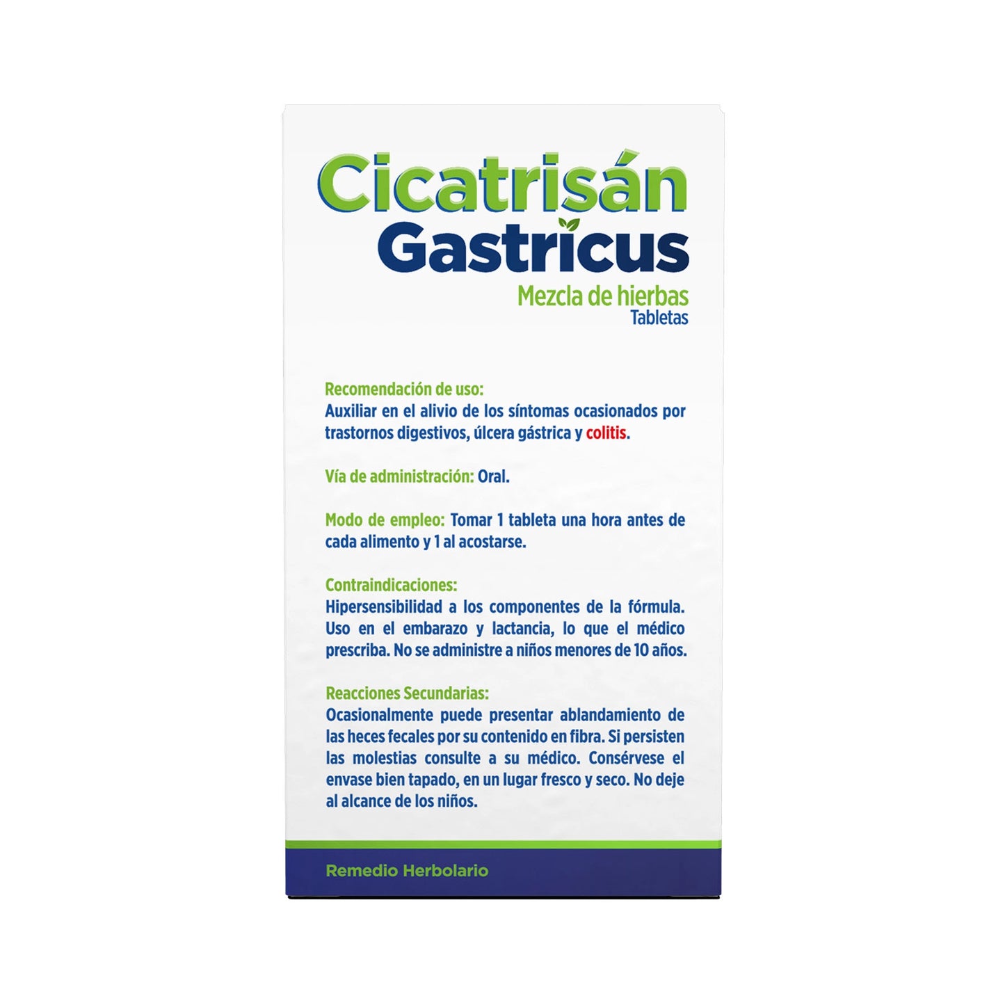 Cicatrisán Gastricus® 50 Tabletas