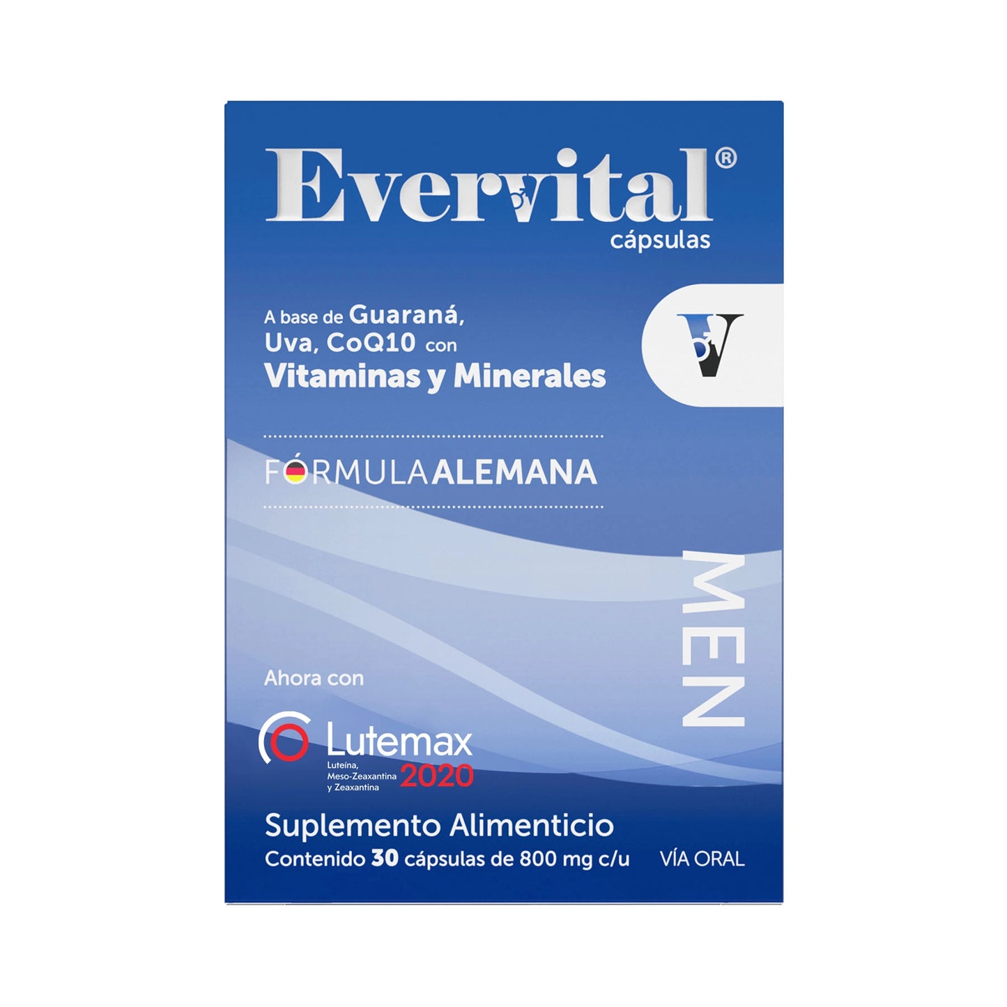 Evervital® Men 30 Cápsulas