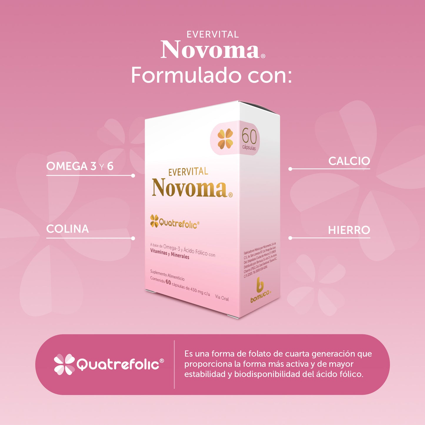 Evervital® Novoma 60 Cápsulas