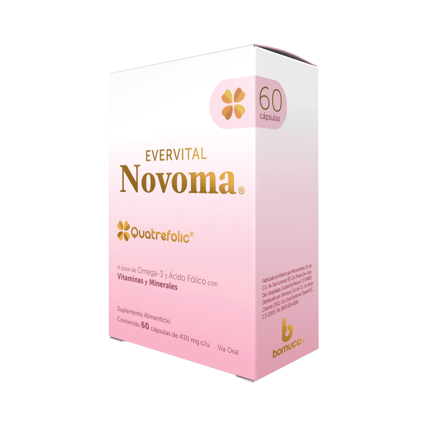 Evervital® Novoma 60 Cápsulas