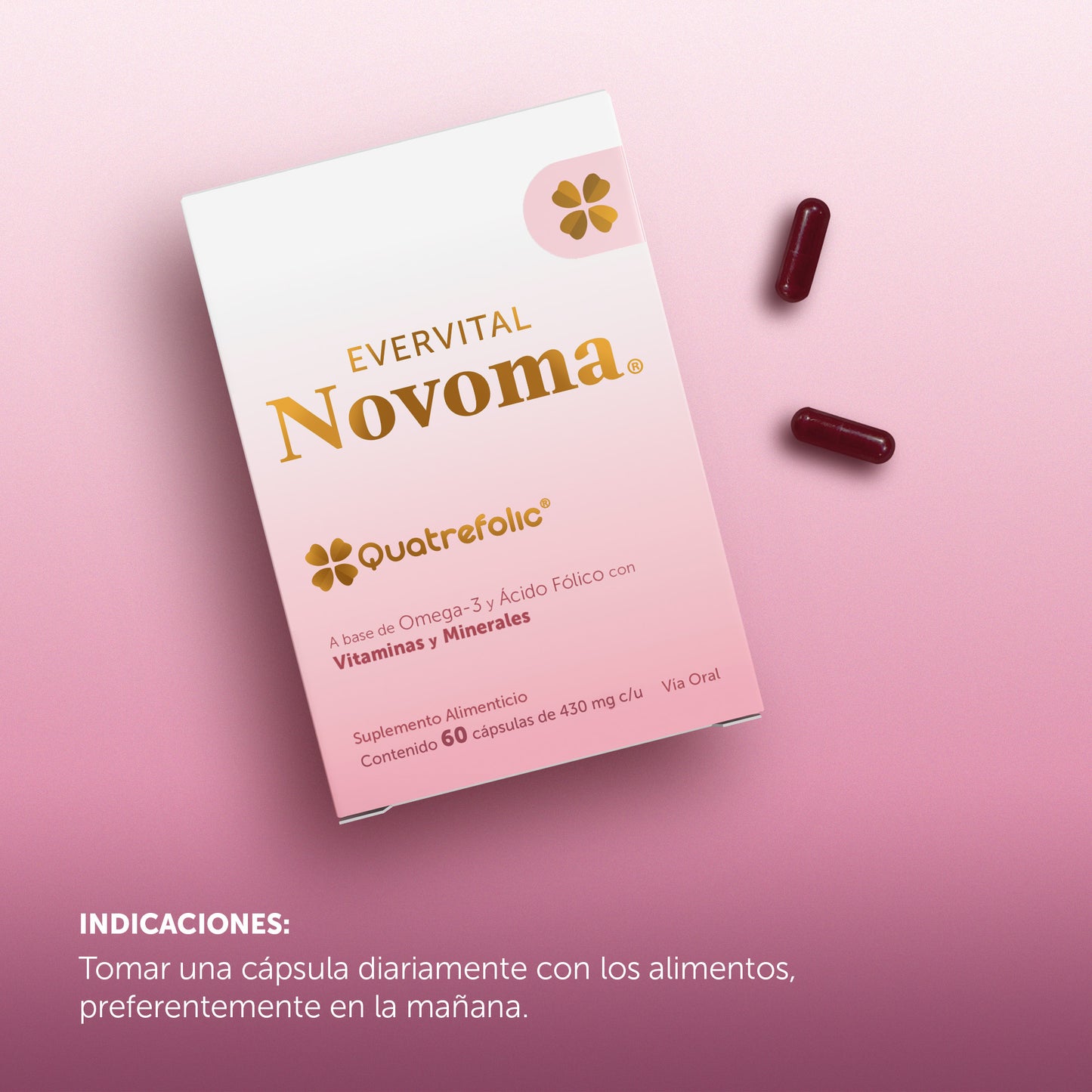 Evervital® Novoma 60 Cápsulas