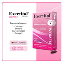 Evervital® Women 30 Cápsulas Caja con 6 Piezas