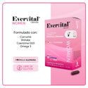 Evervital® Women 60 Cápsulas Charola con 24 Piezas