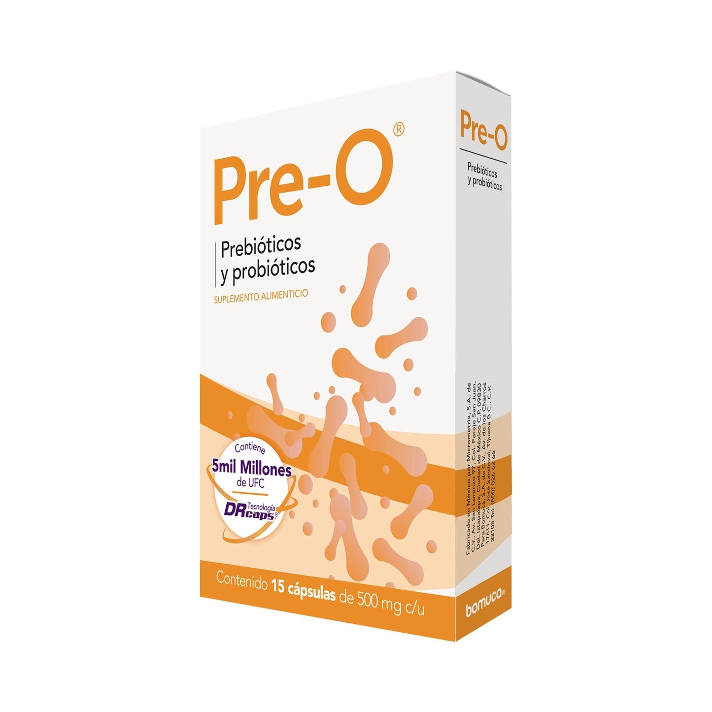 Pre-O® 15 Cápsulas Caja con 6 Piezas