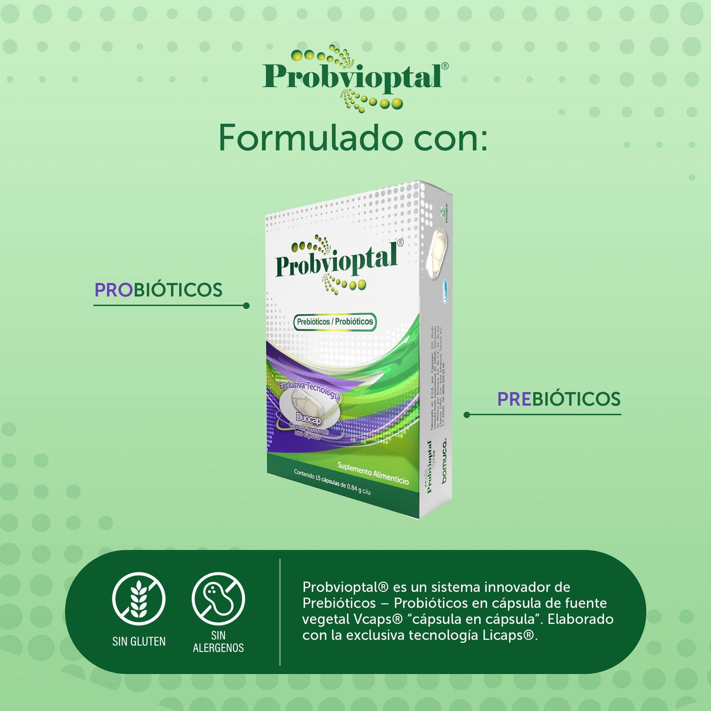 Probvioptal® 15 Cápsulas